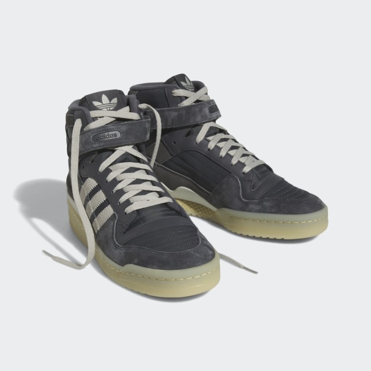 Sapato Médio Adidas Forum Cinza