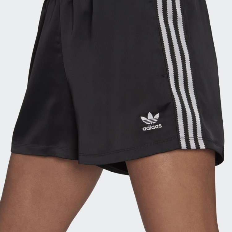 Adicolor Classics Shorts De Cetim Preto Adidas