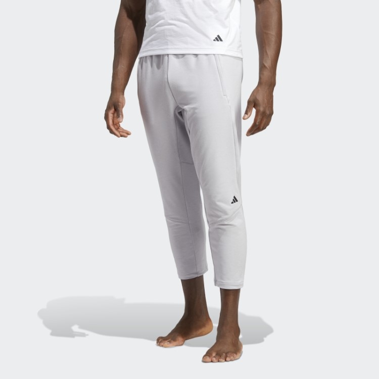 Urze Cinza Claro Projetado Para Treinamento De Yoga 7/8 Calças De Treinamento Adidas