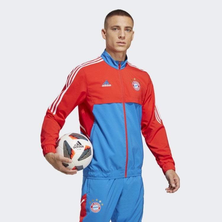 Top Vermelho Adidas Fc Bayern Condivo 22 Apresentação
