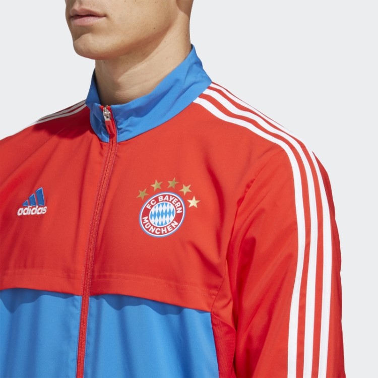 Top Vermelho Adidas Fc Bayern Condivo 22 Apresentação
