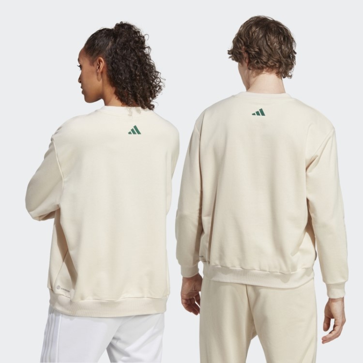 Moletom De Linho Adidas Sports Club Quente