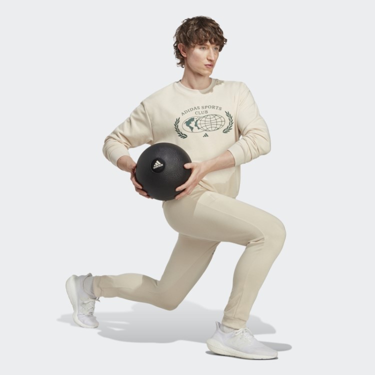 Moletom De Linho Adidas Sports Club Quente