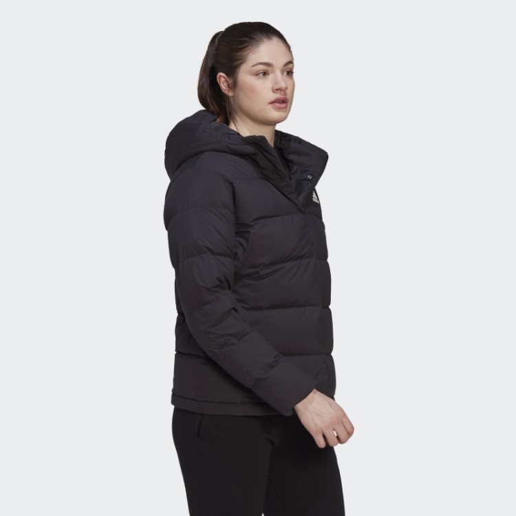 Adidas Helionic Jaqueta Com Capuz Preto Moda