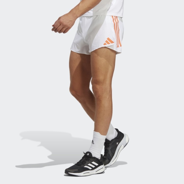 Bermuda Adidas Branca Dividida Adizero