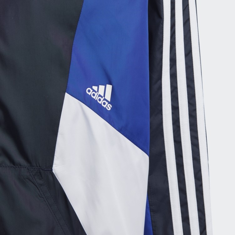 Blusão De Corte Regular Com As 3 Riscas Ink Colorblock Adidas