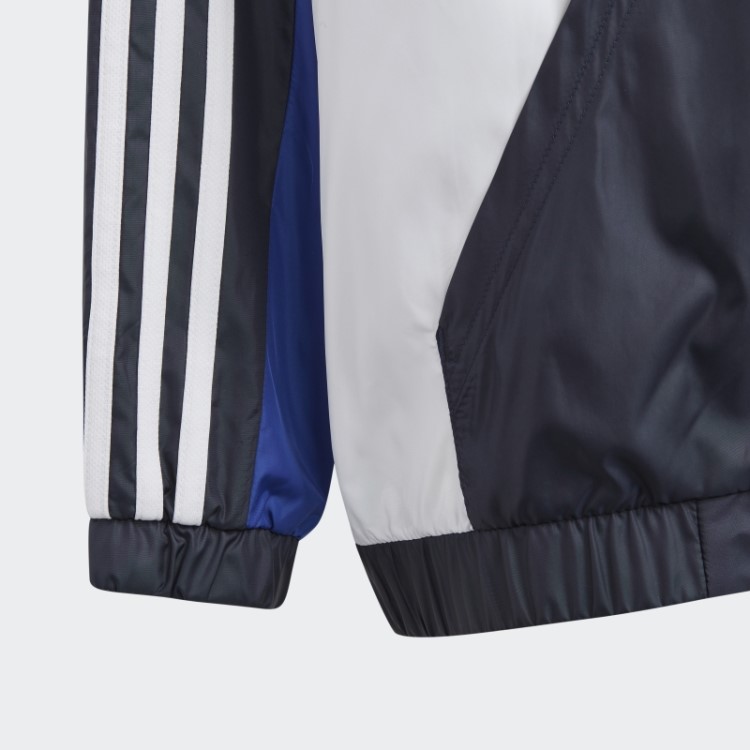 Blusão De Corte Regular Com As 3 Riscas Ink Colorblock Adidas