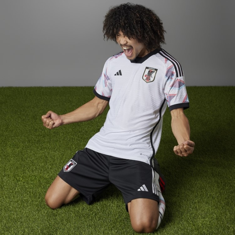 Japão 22 Away Jersey Autêntico Adidas Branco