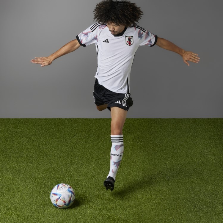 Japão 22 Away Jersey Autêntico Adidas Branco
