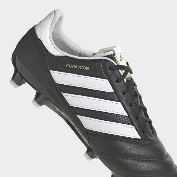 Chuteira De Chão Firme ícone Copa Preta Adidas