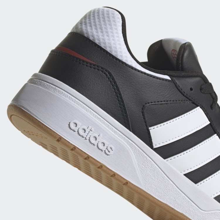 Sapatos De Estilo De Vida Tribunal Tribunal Adidas Preto