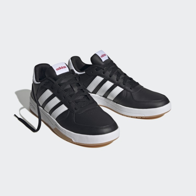 Sapatos De Estilo De Vida Tribunal Tribunal Adidas Preto
