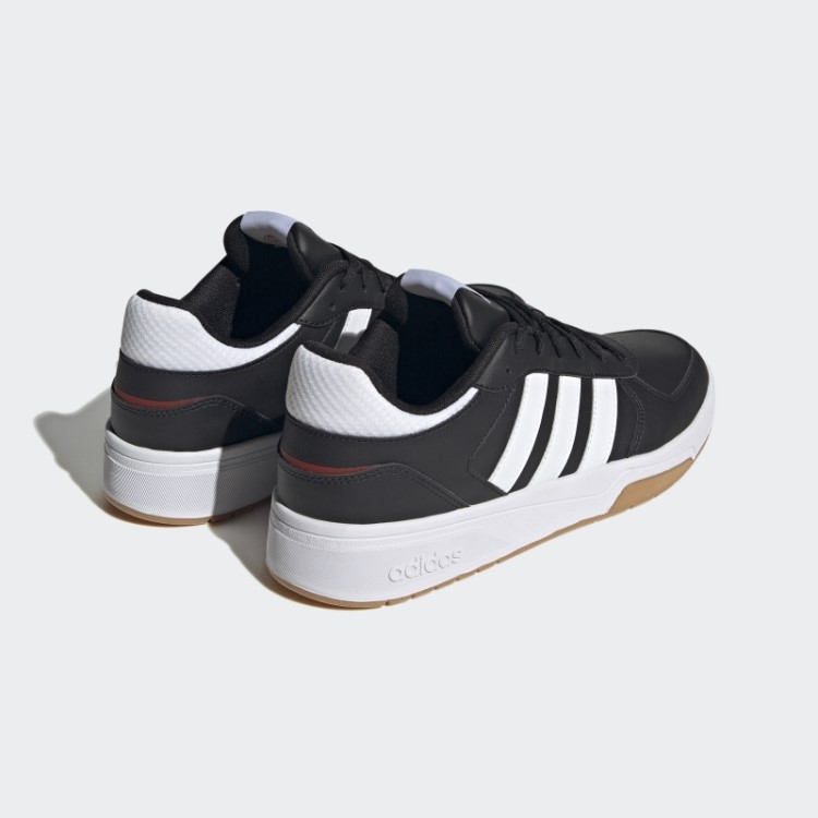 Sapatos De Estilo De Vida Tribunal Tribunal Adidas Preto