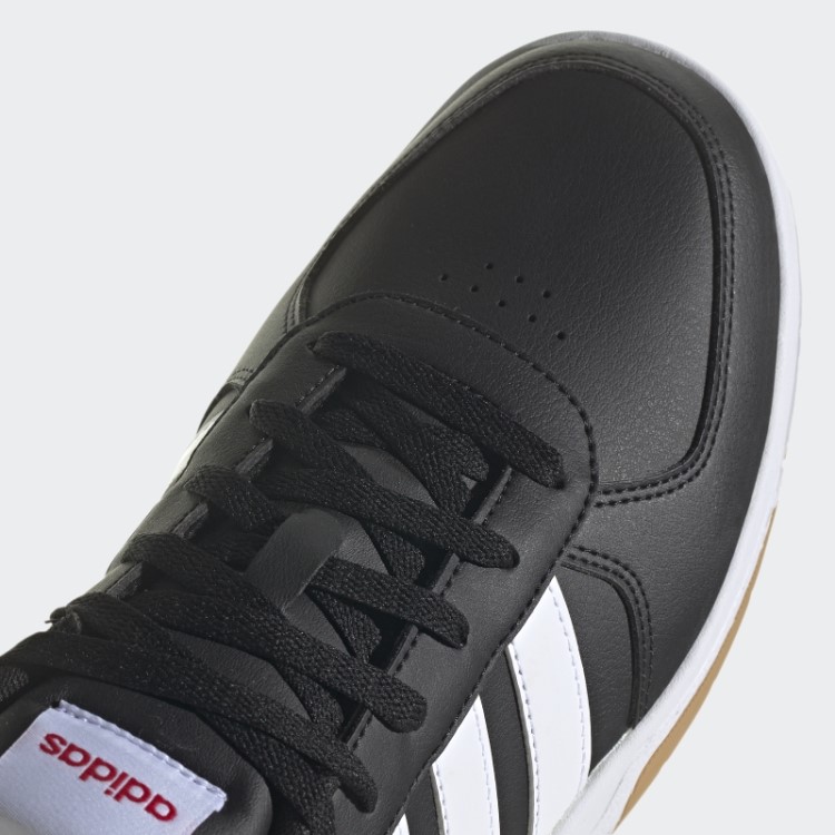 Sapatos De Estilo De Vida Tribunal Tribunal Adidas Preto