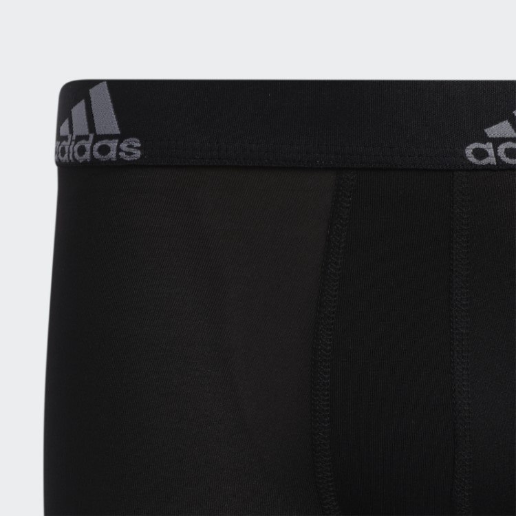 Cuecas Boxer De Desempenho Esportivo 4 Pares Preto Adidas