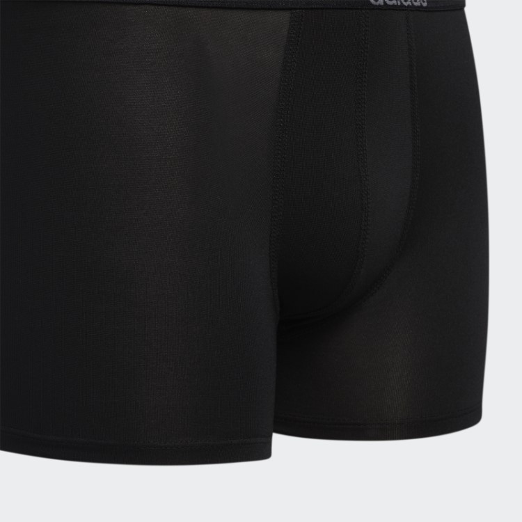 Cuecas Boxer De Desempenho Esportivo 4 Pares Preto Adidas