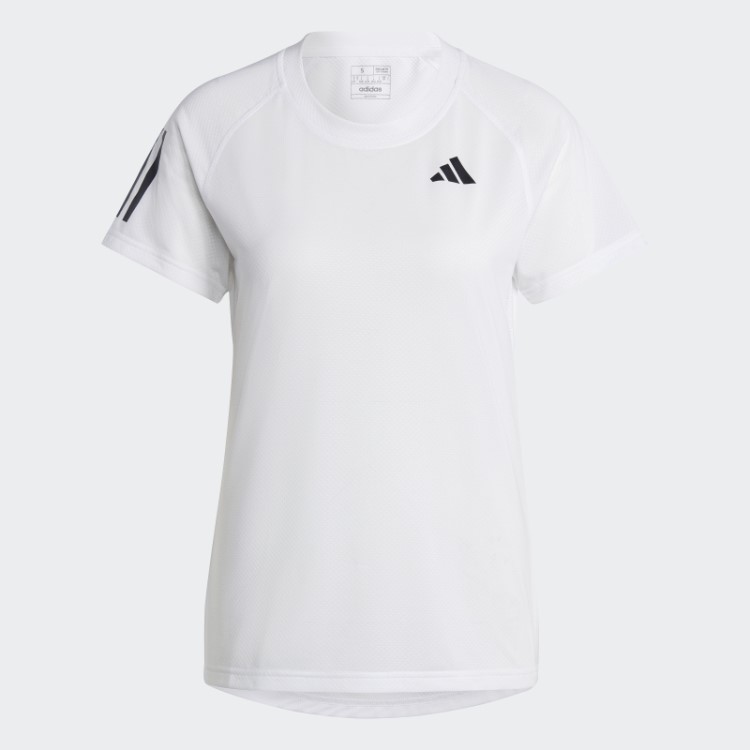 Camiseta De Tênis Adidas Club Moda Branca