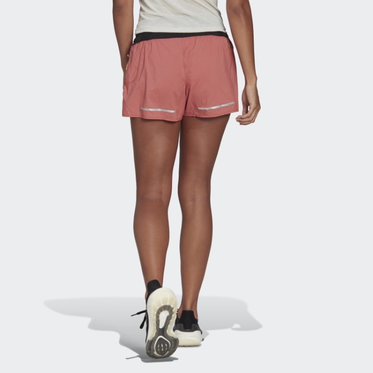 Bermuda De Corrida Vermelha Adidas X-city