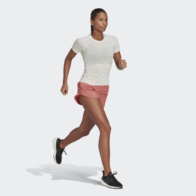 Bermuda De Corrida Vermelha Adidas X-city