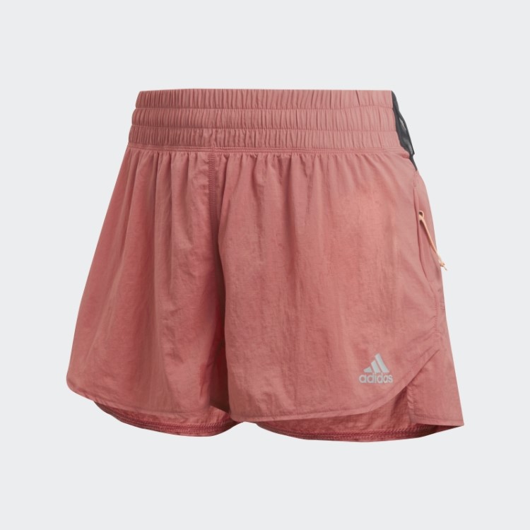 Bermuda De Corrida Vermelha Adidas X-city