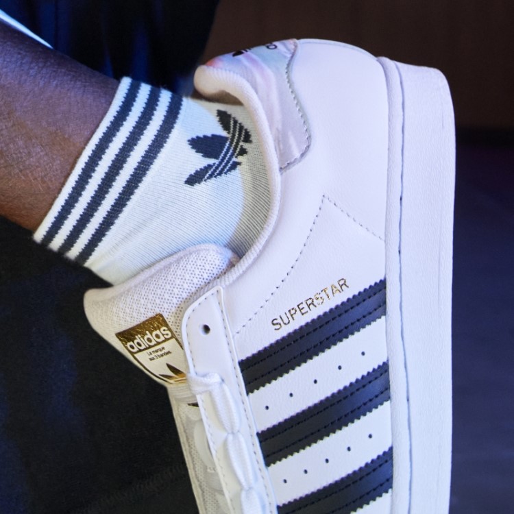 Meias Trefoil No Tornozelo - 3 Pares Branco Adidas