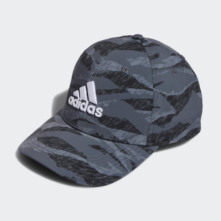 Boné Preto Adidas Com Estampa Tour