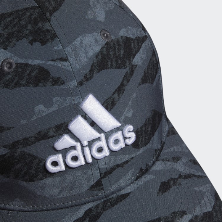 Boné Preto Adidas Com Estampa Tour