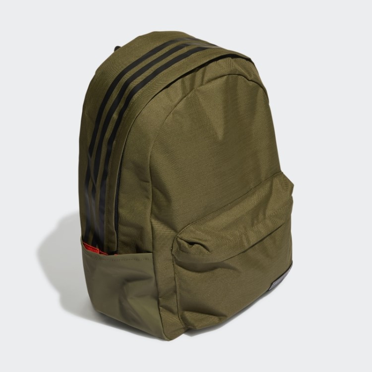 Clássica Mochila Com As Três Listras Adidas Olive