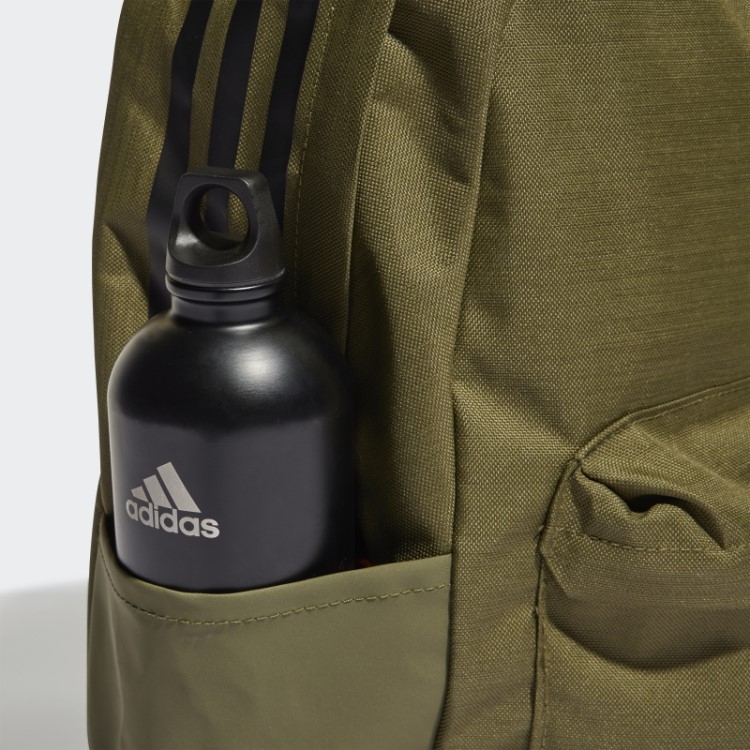 Clássica Mochila Com As Três Listras Adidas Olive