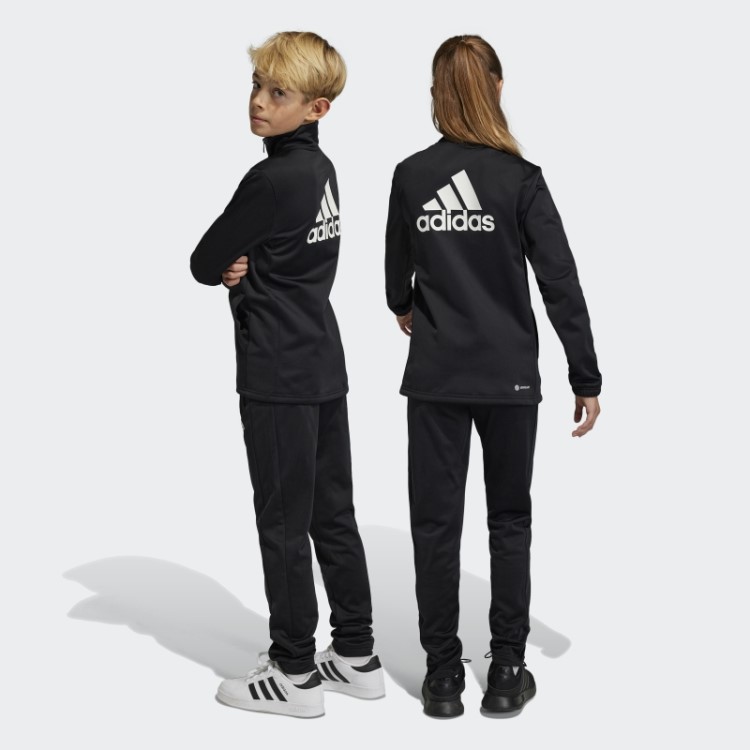 Agasalho Preto Adidas Essentials Big Logo