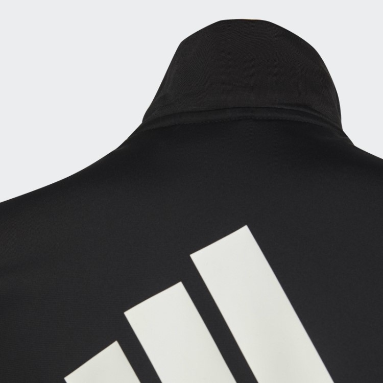 Agasalho Preto Adidas Essentials Big Logo