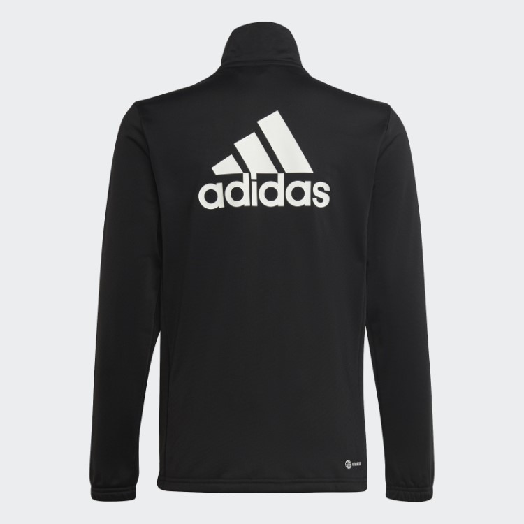 Agasalho Preto Adidas Essentials Big Logo