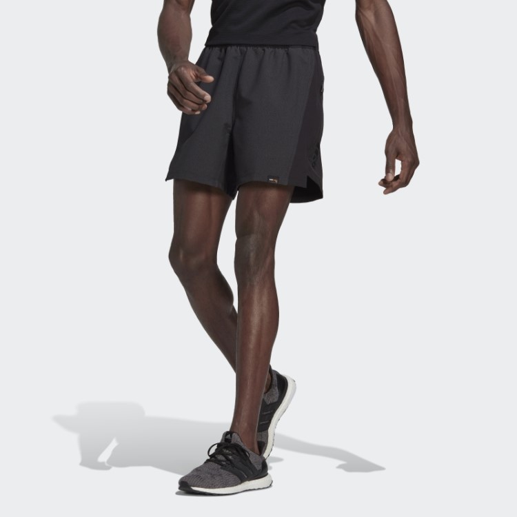 Bermuda Preta Adidas Em Cordura