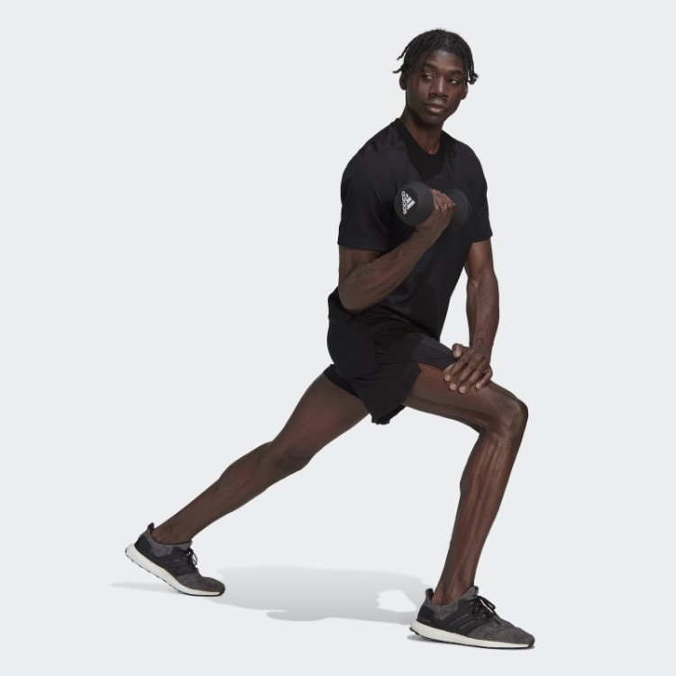 Bermuda Preta Adidas Em Cordura