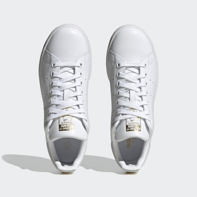 Tênis Adidas Stan Smith Cinza Traço