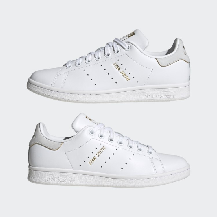 Tênis Adidas Stan Smith Cinza Traço