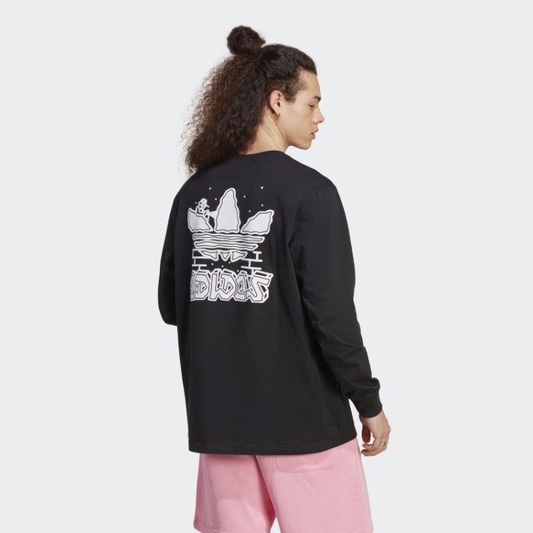 Adidas Hack The Elite T-shirt De Manga Comprida Preta
