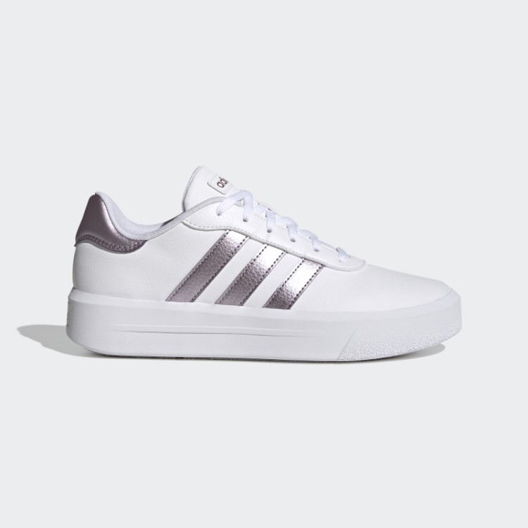 Adidas Sapato Plataforma Quadra Roxo Fosco Met