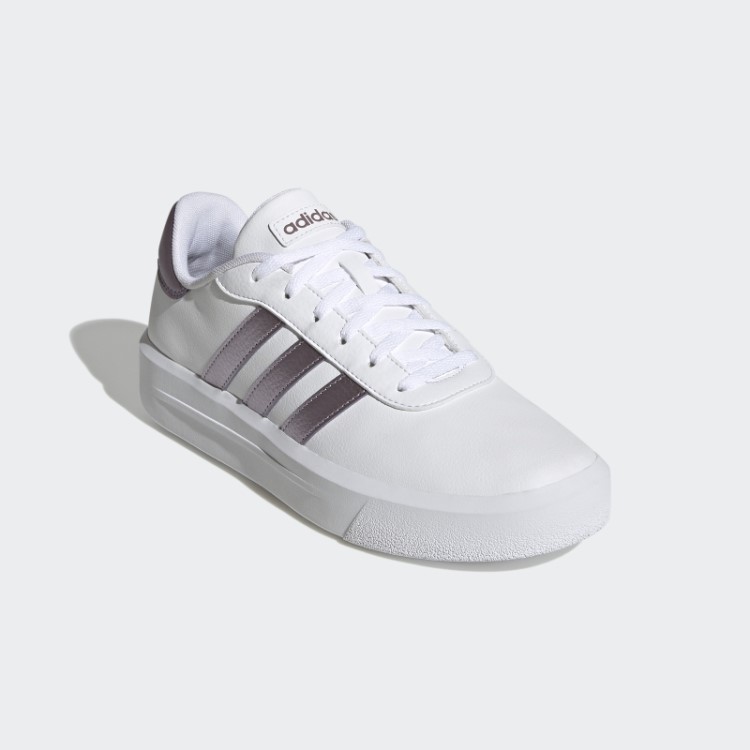 Adidas Sapato Plataforma Quadra Roxo Fosco Met