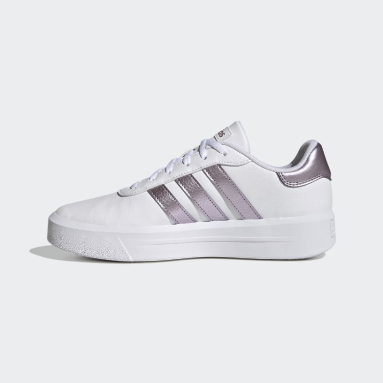 Adidas Sapato Plataforma Quadra Roxo Fosco Met