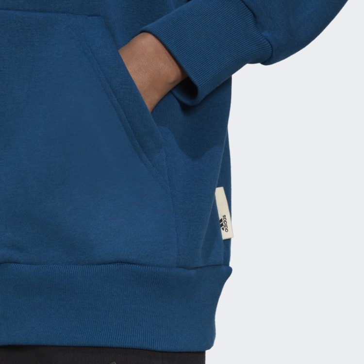 Adidas Studio Lounge Moletom De Lã Com Zíper Marinho