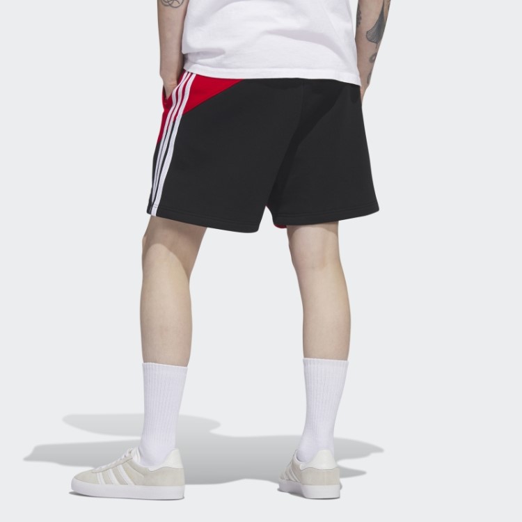 Shorts De Lã Sst Adidas Escarlate