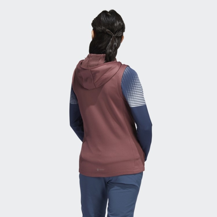 Cold.rdy Colete Com Zíper Completo Adidas Bordô