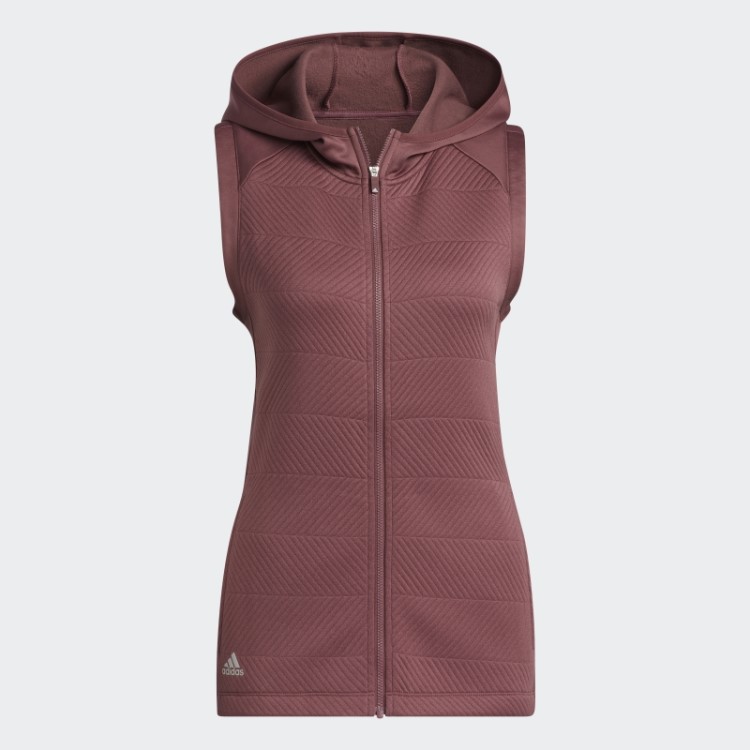 Cold.rdy Colete Com Zíper Completo Adidas Bordô