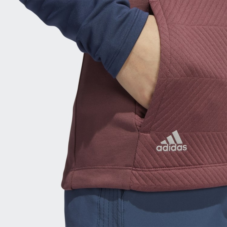 Cold.rdy Colete Com Zíper Completo Adidas Bordô