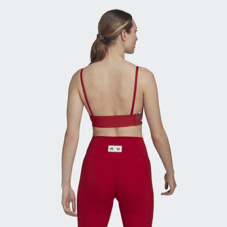 Sutiã Vermelho Adidas Thebe Magugu Studio Light-support