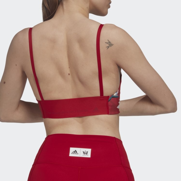 Sutiã Vermelho Adidas Thebe Magugu Studio Light-support