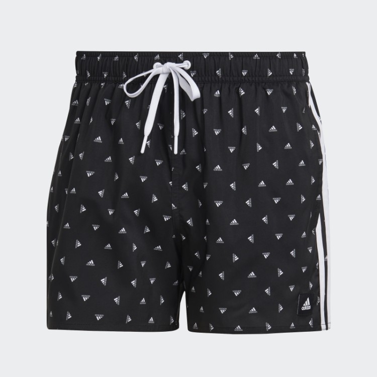 Short De Natação Clx Mini Logo Preto Adidas
