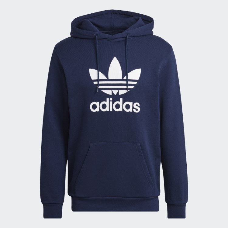 Moletom Com Capuz Adicolor Classics Trefoil Night Indigo Adidas