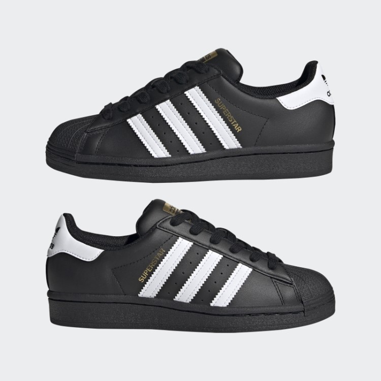 Sapatos Quentes Adidas Kids Superstar Branco